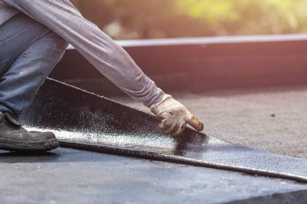 Professional Waterproofing technician working in Spivey, KS
